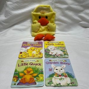 Quack pack with 4 kids books